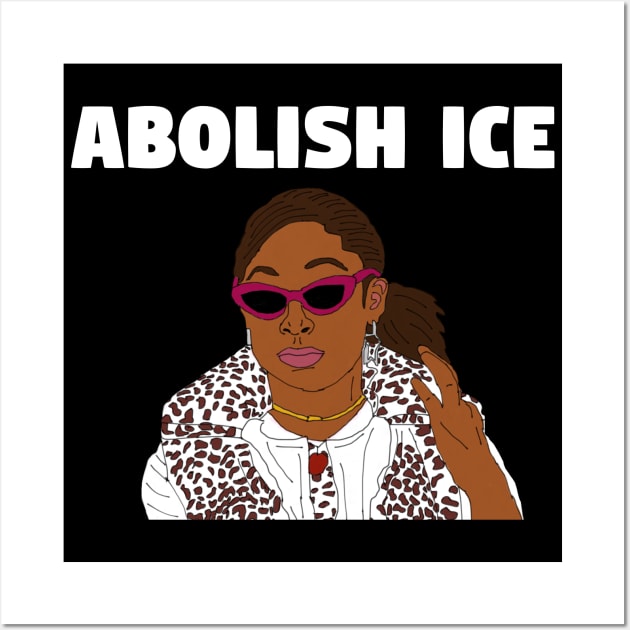 Abolish ICE Wall Art by PlanetWeirdPod